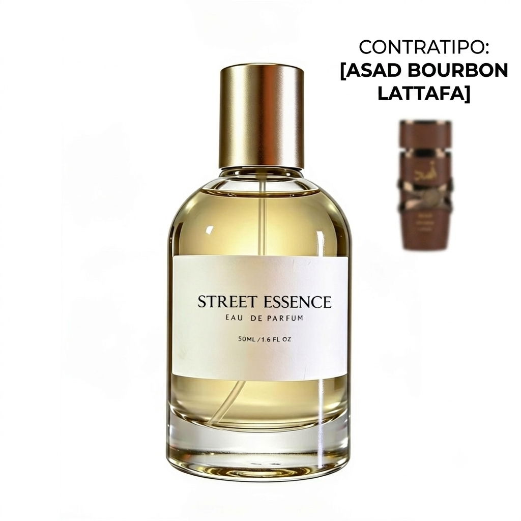 Contratipo (Asad Bourbon Lattafa Perfumes para Hombres)36G